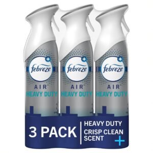 Febreze Air Mist Air Mist Spray, Crisp Scent, 8.8oz, (Pack of 3)