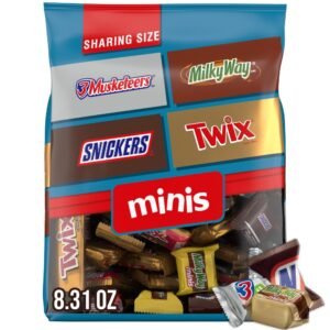 SNICKERS, TWIX, Sharing Size, 8.31 Oz Bulk Bag