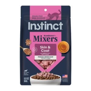 Instinct Raw Boost Mixers, Freeze Dried Cat Food Toppers with Functional Ingredients, Grain Free - 5.5 oz