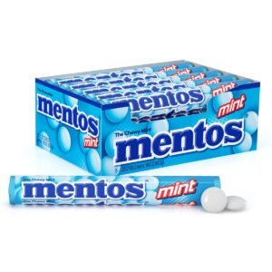 Chewy Mint Candy Roll, Mint Candies, 14 Pieces Per Roll, 15 Ct Party Pack