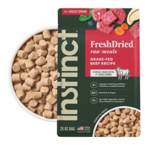Instinct Freeze-Dried Meals, FreshDried Bites, Natural Dog Food - 25 oz