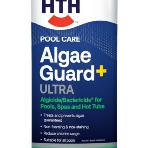 67244 Swimming Pool Care Algae Guard Ultra - Long Lasting Formula, Eliminates & Prevents Green, Black, and Mustard Algae, Fast Acting & Effective Swimming Pool Chemical, 32oz