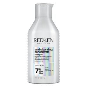 Redken Acidic Bonding Concentrate Shampoo For Damaged Hair Repair - Strengthens and Repairs Weak and Brittle Hair, Sulfate-Free, With Citric Acid