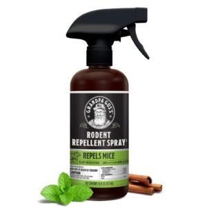 Grandpa Gus's Rodent Repellent Spray - Peppermint Oil Spray for Rodents & Mice, 16 oz