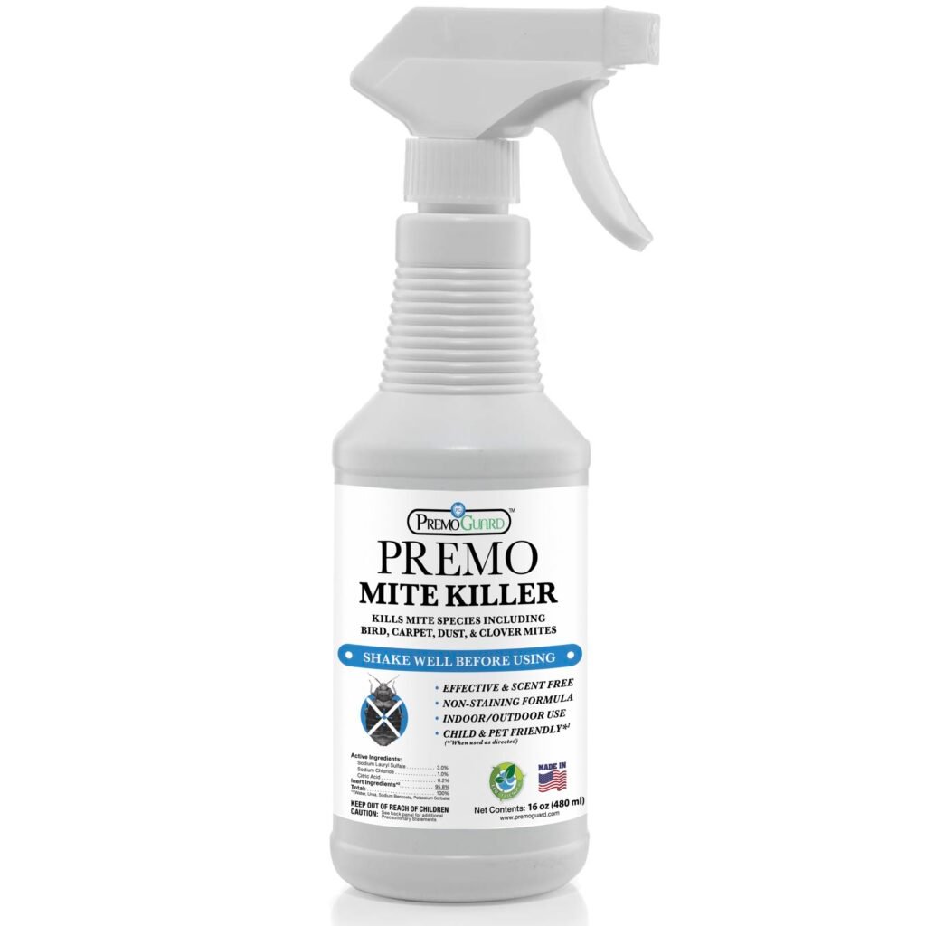 Premo Guard Natural Mite Spray – 16 oz Bottle