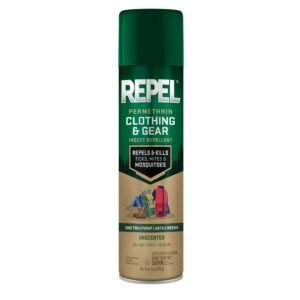 Repel Permethrin Clothing And Gear Mosquito and Insect Repellent, 6.5 Ounces
