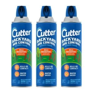Cutter Backyard Bug Control Outdoor Fogger, 16 Ounce, 3 Pack