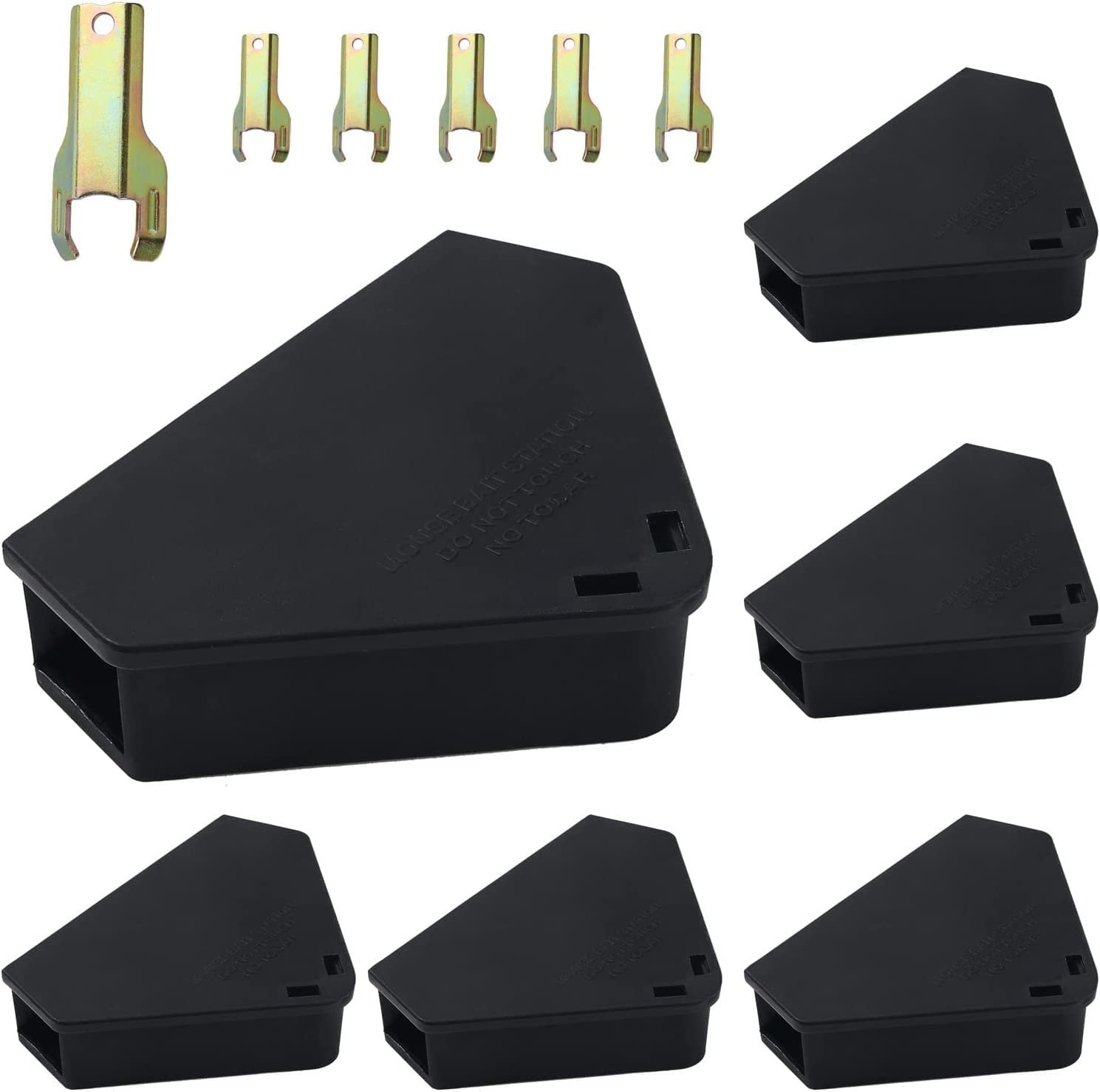 Anblak Mouse Station with Keys Black 6 Pack