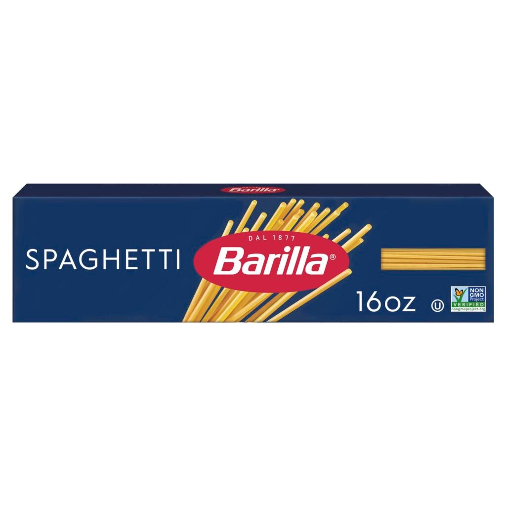 Barilla Spaghetti Pasta, 16 oz. Box - Non-GMO