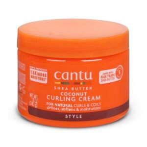 Coconut Curling Cream with Shea Butter for Natural Hair, 12 oz