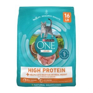 Purina ONE High Protein Healthy Weight Plus Ideal Weig t With Chicken Dry Cat Food W ight - 16 lb
