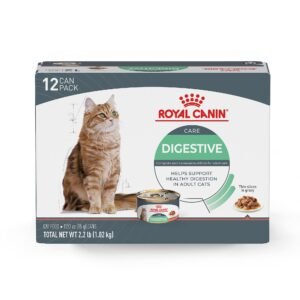 Royal Canin Feline Care Nutrition Digestive Care Adult Thin Slices in Gravy Cat Food, () - 3 oz | Pack of 12