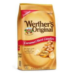 Caramel Hard Candies 39.75oz Bag 2 lb, Pack of 1