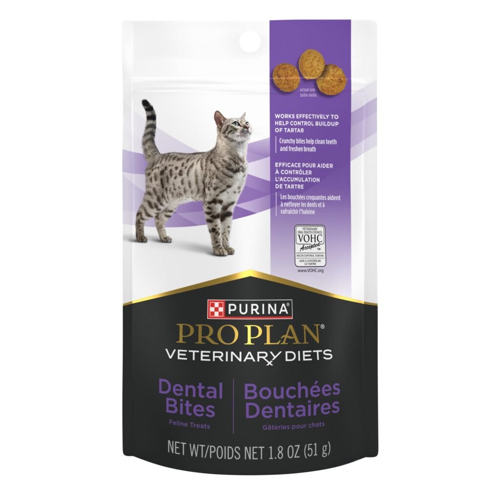 Purina Pro Plan Veterinary Diets Dental Bites Cat Treats - 1.8 oz