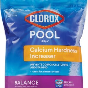 Clorox® Pool&Spa™ Swimming Pool Calcium Hardness Increaser, Prevents Corrosion, Etching and Staining, 4LB (Pack of 1)