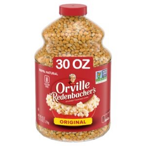 Orville Redenbacher's Gourmet Popcorn Kernels, Original Yellow, 4g Fiber Per Serving, 30 oz