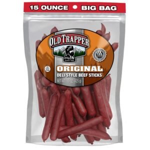Old Trapper Original Deli-Style Beef Sticks, 15-oz Package, Pack of One