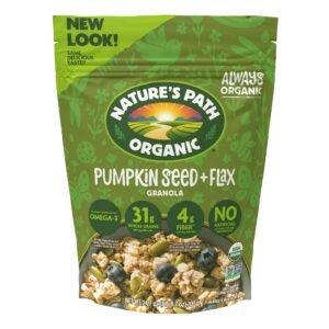 Nature's Path Organic Pumpkin Seed + Flax Granola, 24.7 oz, Pack of 1