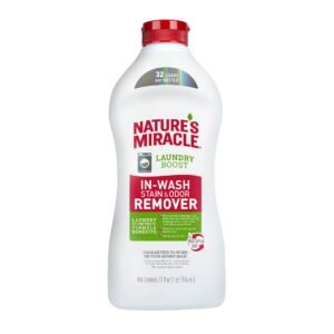 Nature’s Miracle Laundry Boost In-Wash Stain and Odor Remover, 32 oz