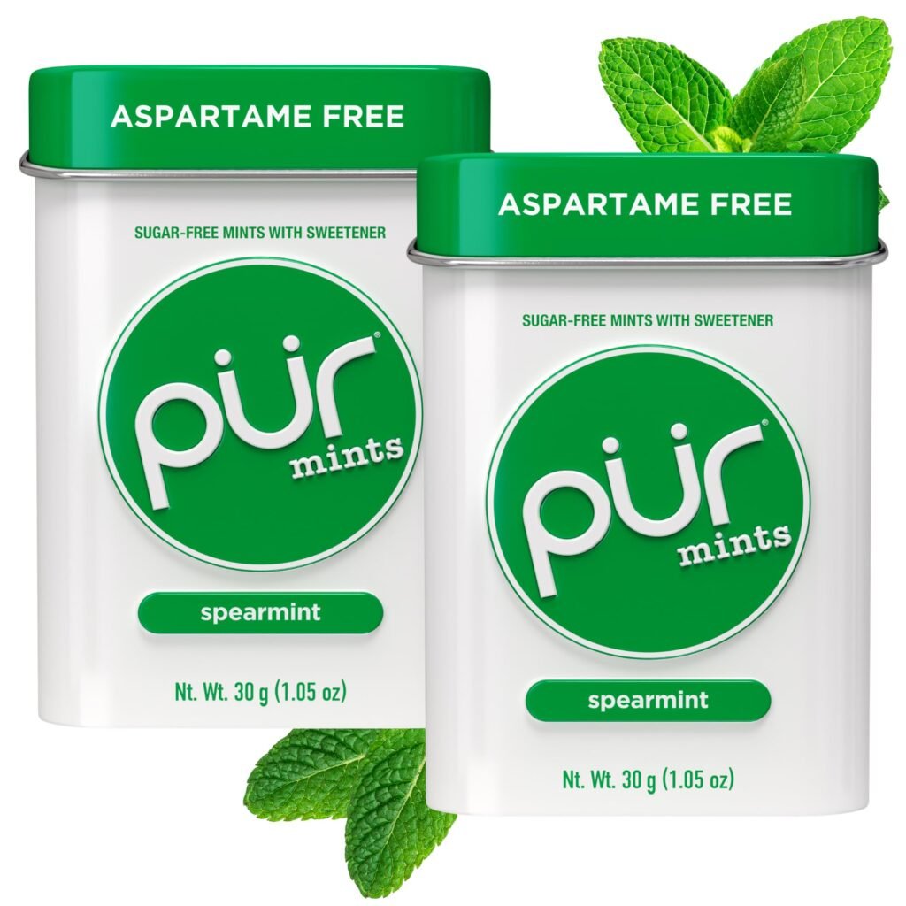 PUR Mints, Aspartame Free, Sugar Free, Pack of 2
