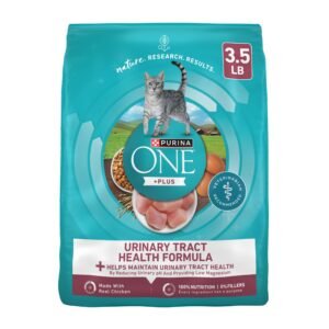 Purina ONE High Protein Dry Cat Food +Plus Urinary Tract Health Formula - 3.5 lb