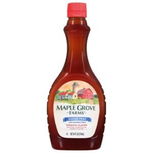 Maple Grove Farms Syrup, Sugar Free, 24 oz