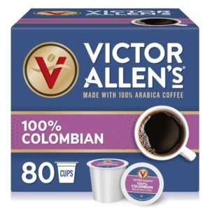 100% Colombian, Medium Roast, 80 Ct