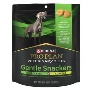 Purina Pro Plan Veterinary Diets Gentle Snackers Hydrolyzed Plus Low Fat Dog Treats - 8 oz