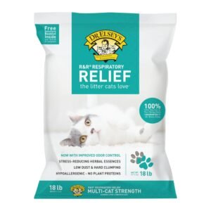 Dr. Elsey's R&R Stress-Reducing Clumping Clay Cat Litter - 18 lb
