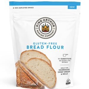 King Arthur Gluten-Free Bread Flour, Bagels, 2 lb, Pack of 1 - Premium GF Flour for Artisan Boules