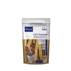 Virbac C.E.T. Enzymatic Oral Hygiene Chews Small Dog Beef - 0.65 pounds | Pack of 30