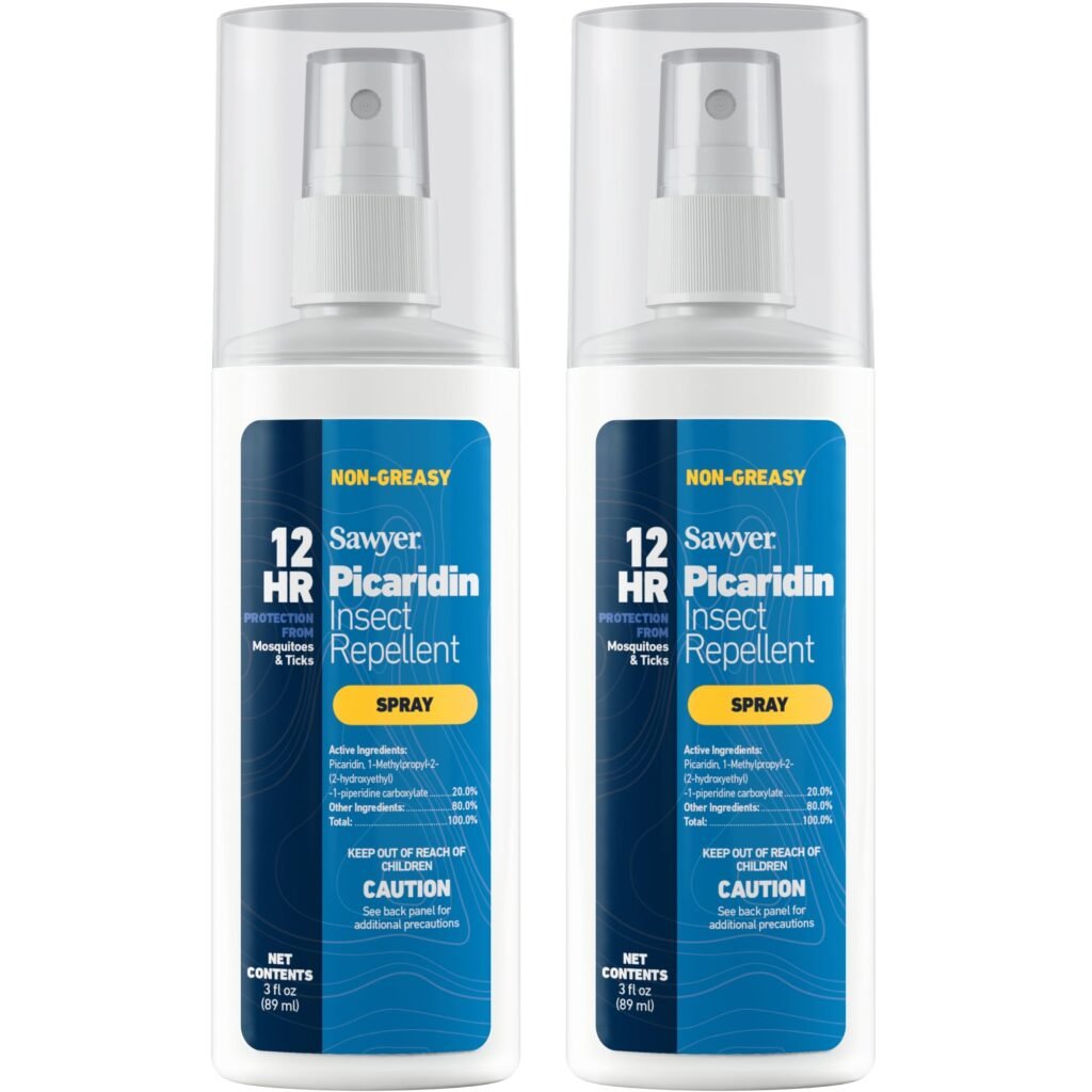 Sawyer Products SP5432 Picaridin Insect Repellent Spray, 20%, Pump, 3-Ounce, (Pack of 2)