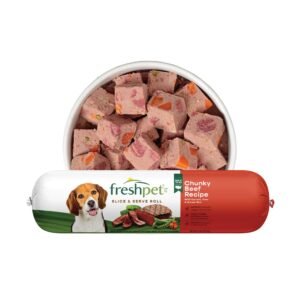 Freshpet Healthy & Natural Dog Food, Fresh Beef Roll - 6lb