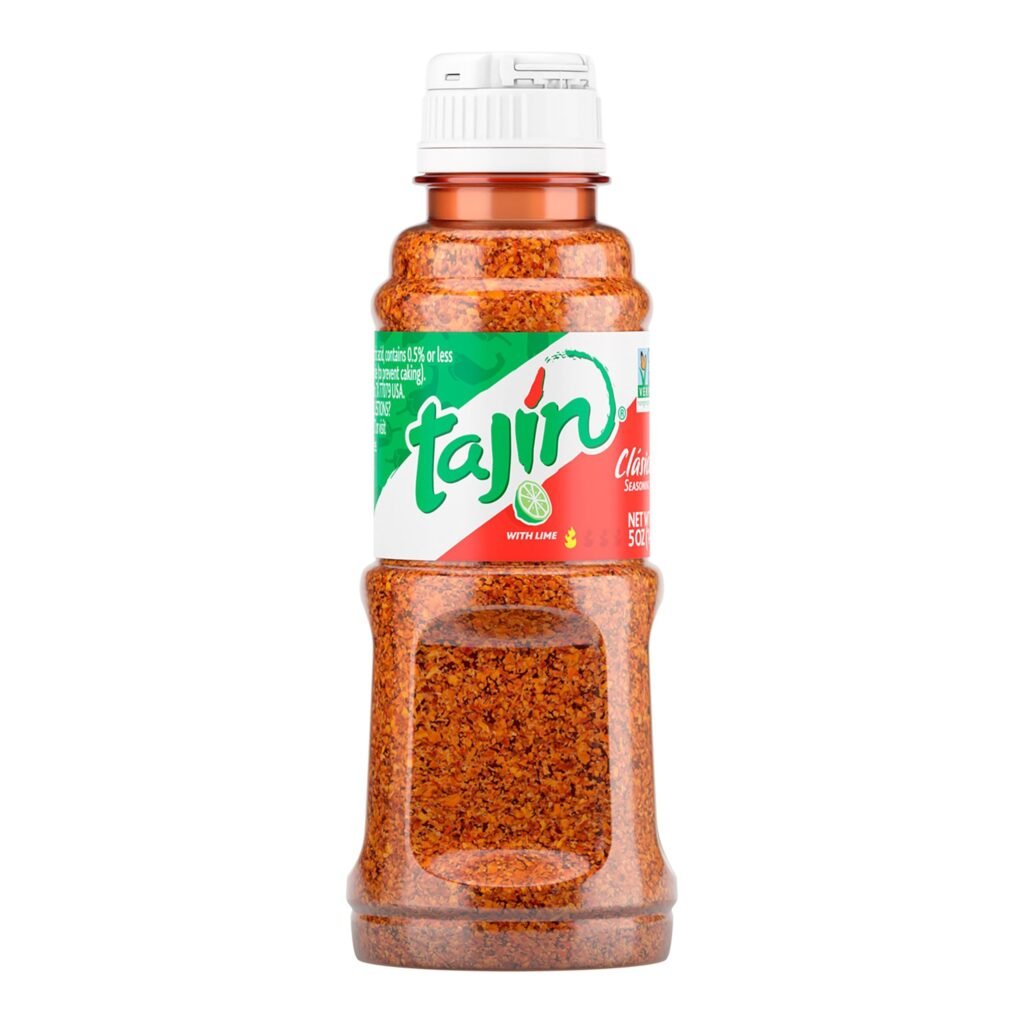 Tajin Clásico Seasoning, Authentic Mexican Chili Lime Spice Blend for Fruit, Snacks, 5 oz, Pack of 1