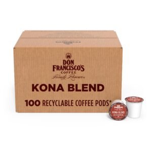 Kona Blend Coffee Pods, 100 Ct, Medium Roast