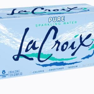 LaCroix Sparkling Water, Pure, 12 Fl Oz, pack of 8