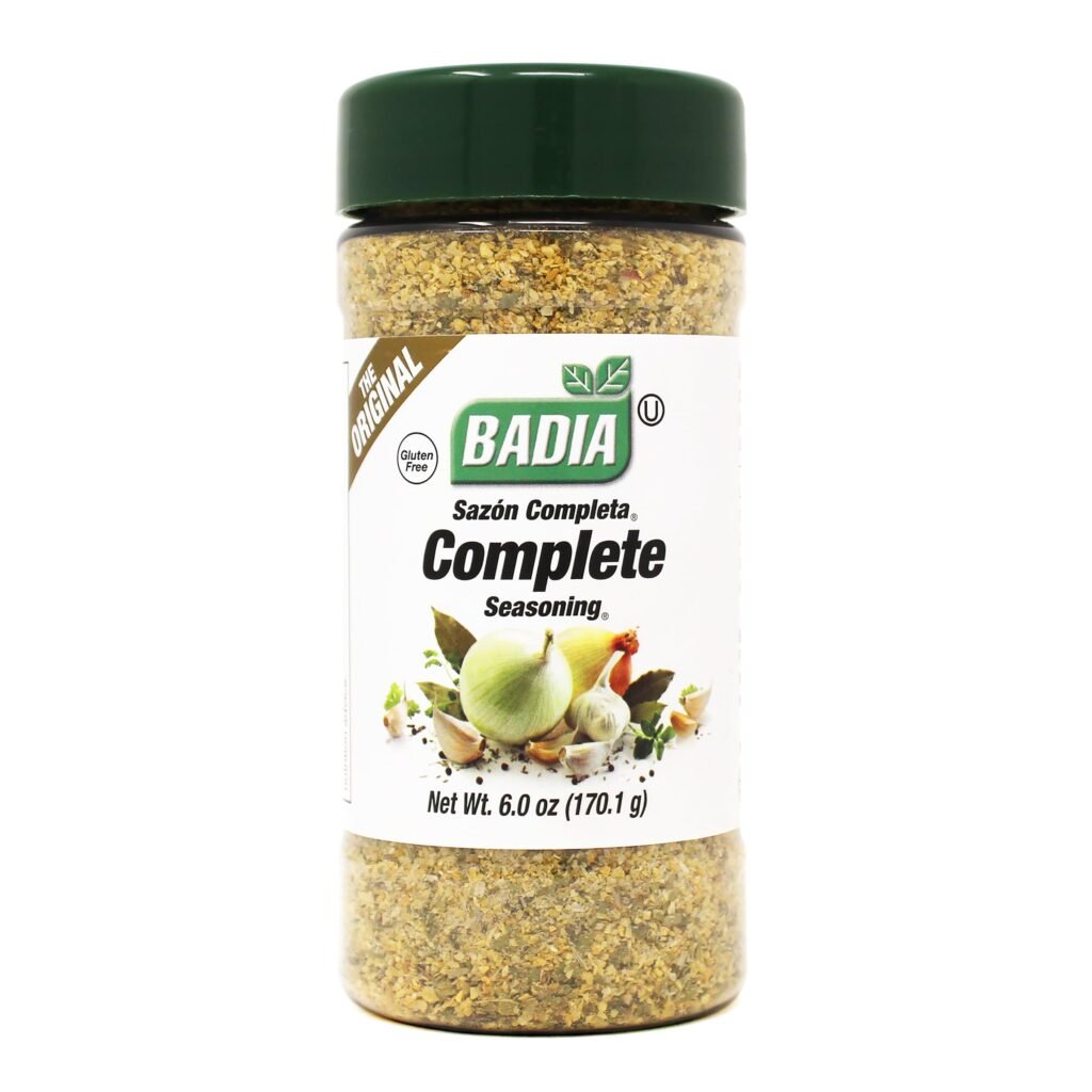 Badia Complete Seasoning, 6 oz - All-Purpose Spice Blend of Garlic, Onion