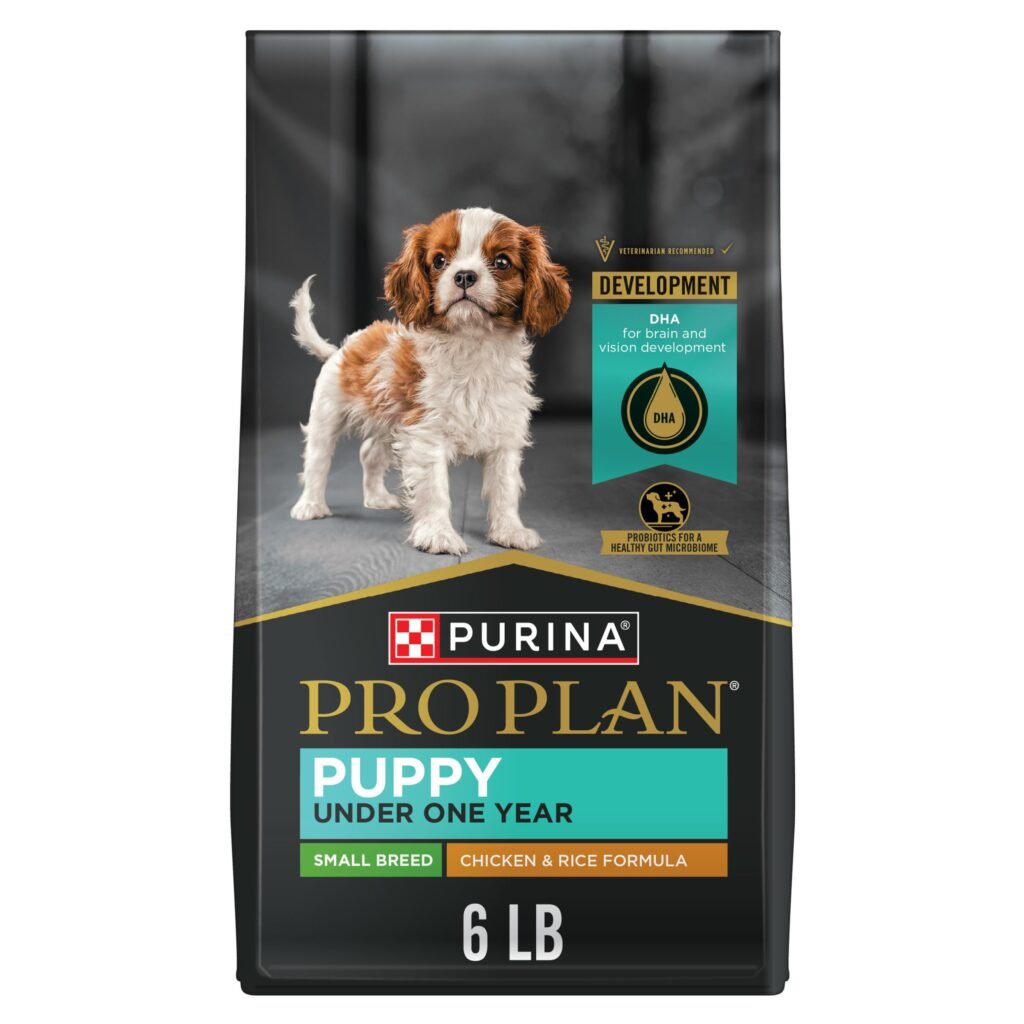 Purina Pro Plan High Protein Small Breed Puppy Food DHA Chicken & Rice Formula - 6 lb