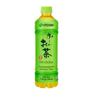Ito En Tea Oi Ocha Green Tea, Unsweetened, 16.9 oz, Pack of 12