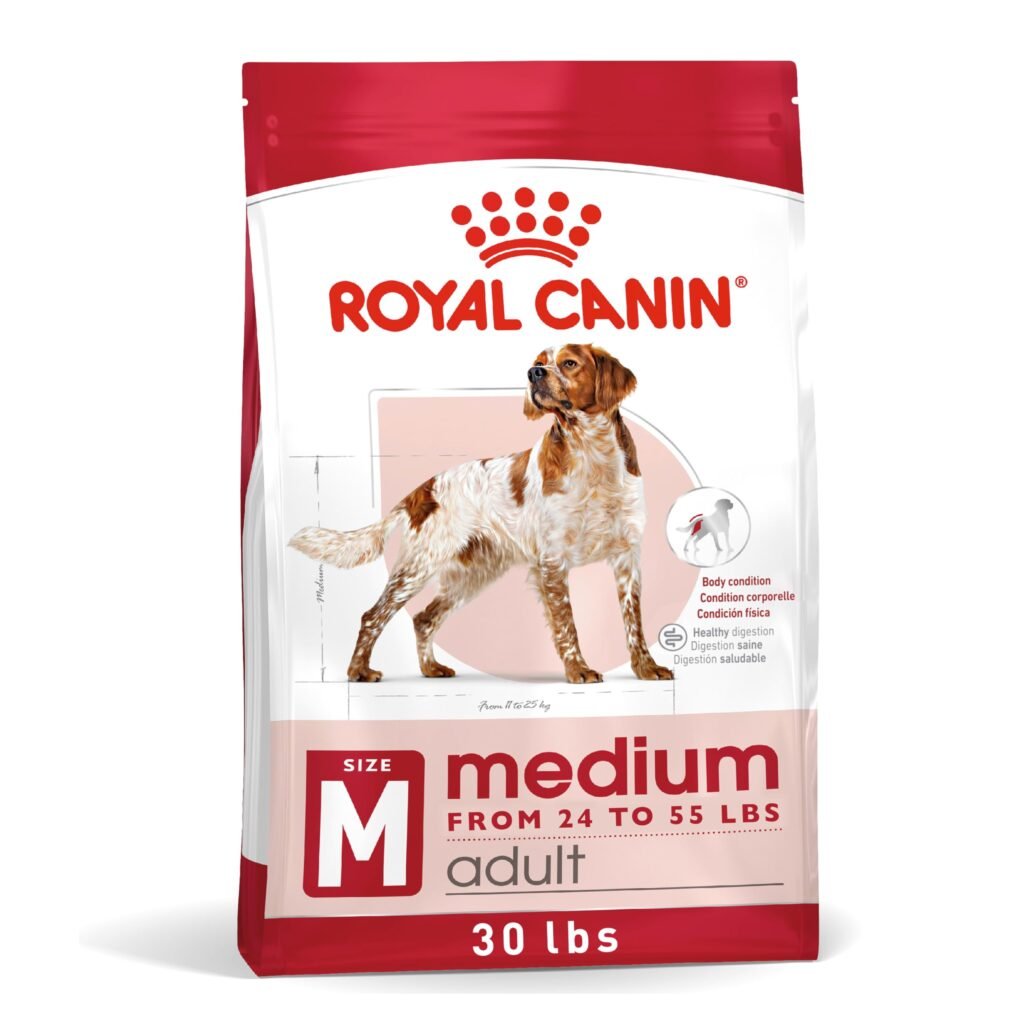 Royal Canin Size Health Nutrition Medium Adult Dry Dog Food - 30 lb