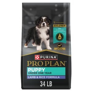 Purina Pro Plan High Protein Puppy Food DHA Lamb & Rice Formula - 34 lb