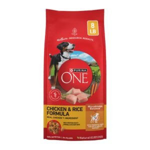 Purina ONE Chicken and Rice Formula Dry Dog Food - 8 lb