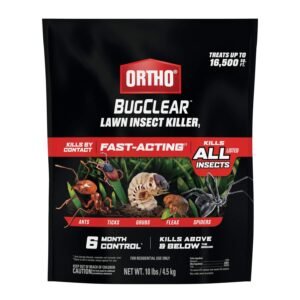 Ortho BugClear Lawn Insect Killer1 - Lawn Bug Killer Granules, 10 lb