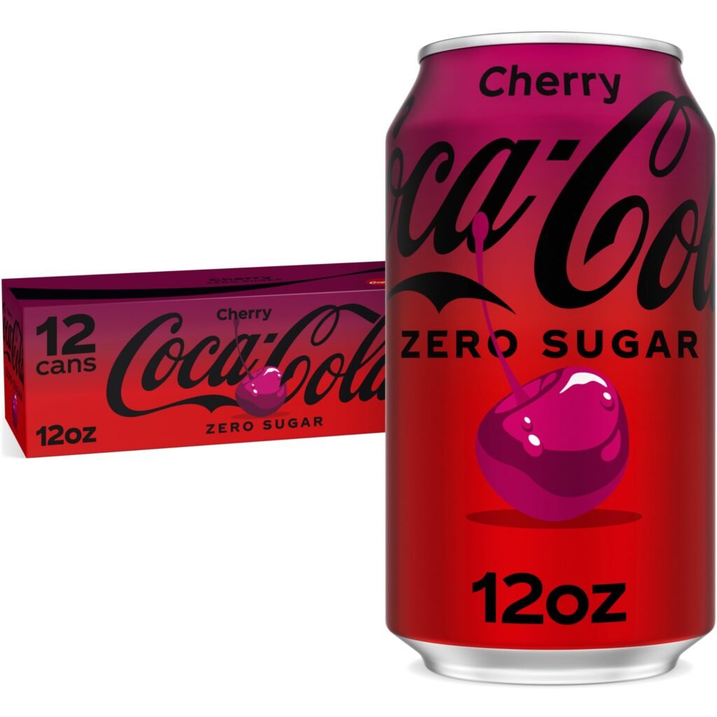 Coca-Cola Cherry Zero, 12 fl oz, 12 Pack