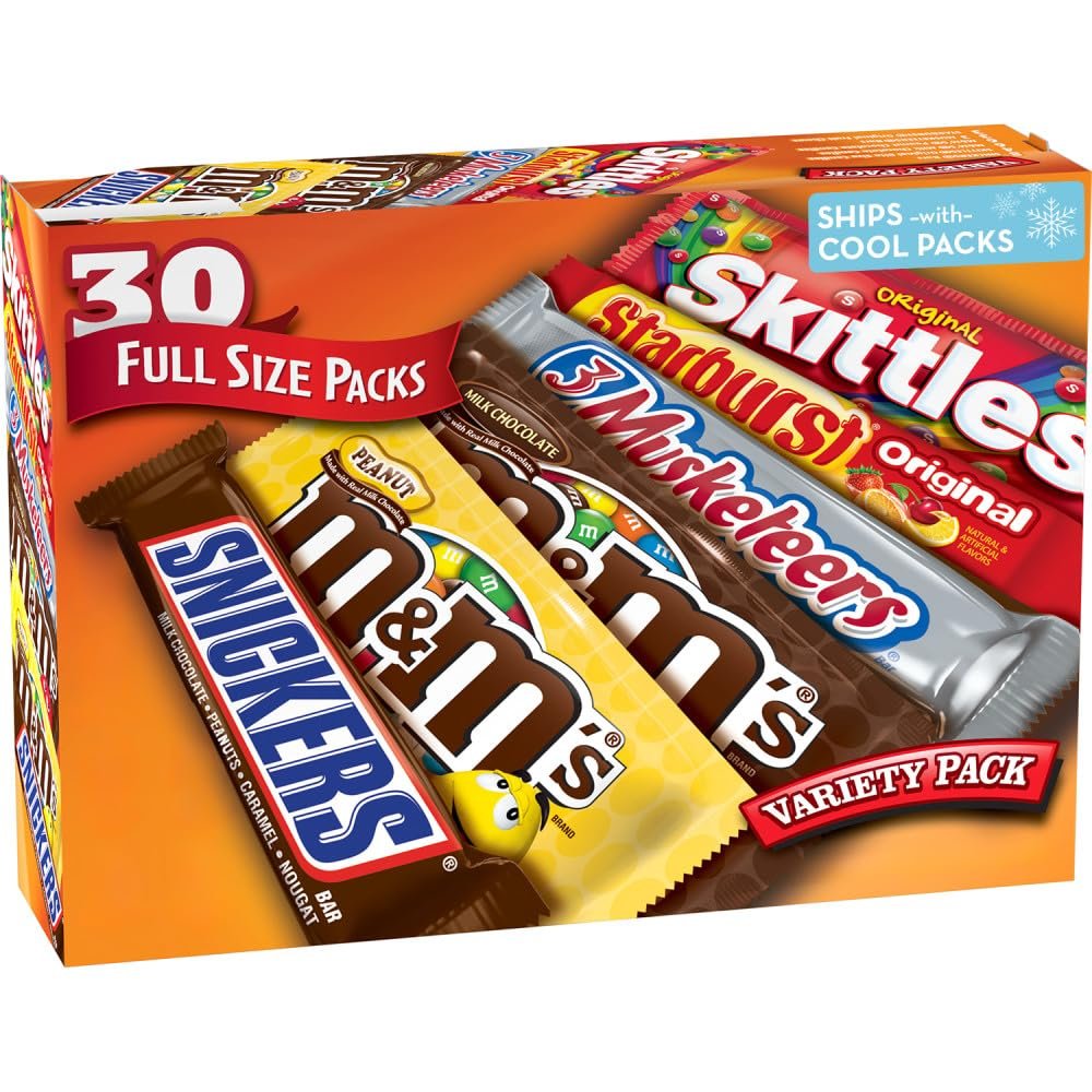 M&M'S, SNICKERS, 3 MUSKETEERS, 56.11 oz