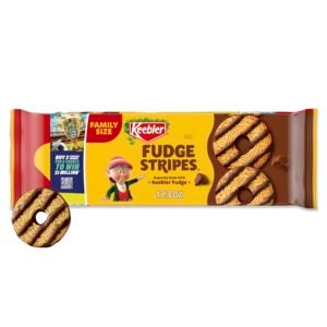Keebler Fudge Stripes Original Cookies Family Size 17.3 oz