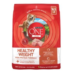 Purina ONE Plus Healthy Weight High-Protein Dry Dog Food - 16.5 lb