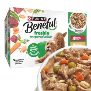 Beneful Purina Beneful Gravy Wet Dog Food Variety Pack, Prepared Meals Stew - (12) Tubs - 10 oz
