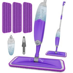 Spray Mops for Floor Cleaning: Wet Mop for Hardwood Tile Wood Laminate