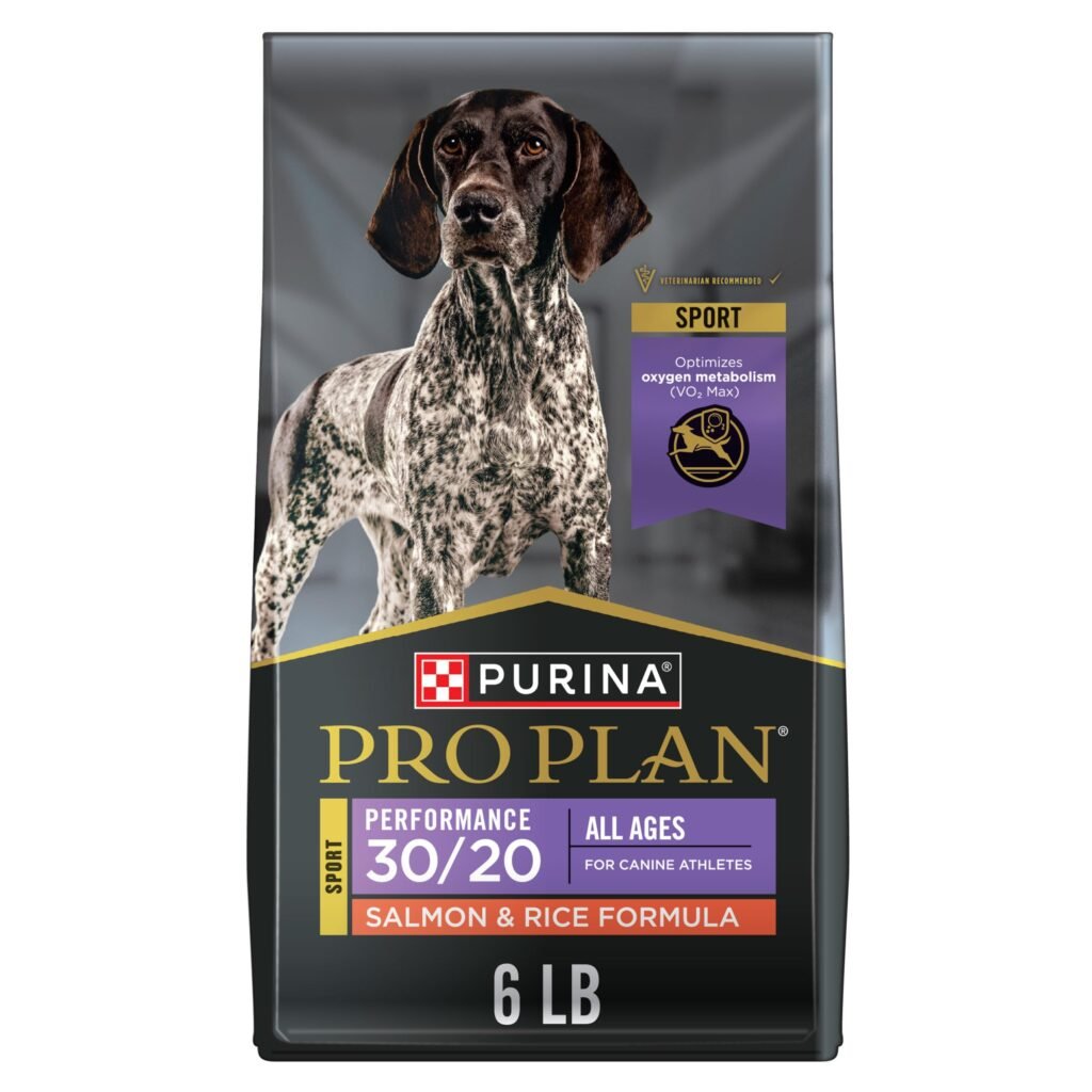 Purina Pro Plan High Protein Dog Food, Sport 30/20 Salmon and Rice Dry Dog Food - 6 lb